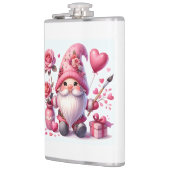 Rosa Gnome Flachmann (Links)