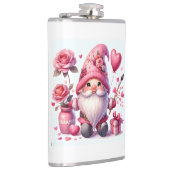 Rosa Gnome Flachmann (Rechts)