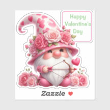 Rosa Gnome Valentine Cupid Contour
