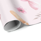 Rosa & Gold Backen & Backen Utensidische Bäckerei Geschenkpapier (Rolleneckpunkt)