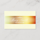 Rosa Gold Bunny Visitenkarte (Vorderseite)