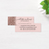 Rosa-Gold-Confetti-Glitzer - Anzeige (Schreibtisch)