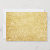 Rosa Gold Floral Crow Princess Birthday Dankeskarte (Rückseite)