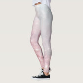 Rosa Gold Floral Marmor Leggings (Links)