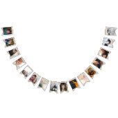 Rosa Gold Foto Abschluss oder Party zum Jubiläum Wimpelkette (Alle)