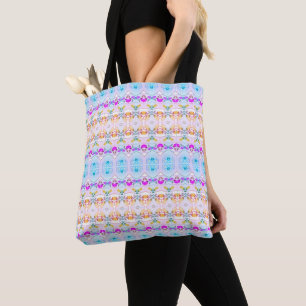 Rosa Gold Gemustert Tasche