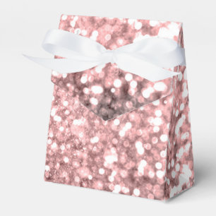 Rosa Gold Glitzer Lichter Mädchen Funkelnd Glänzen Geschenkschachtel