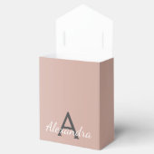 Rosa-Gold-Glitzer und Sparklogramm Geschenkschachtel (Geöffnet)