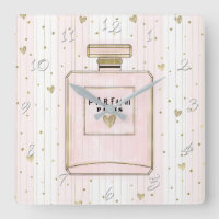 Rosa & Gold hören Paris Parfum Chic Mode