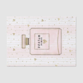 Rosa & Gold hören Paris Parfum Chic Mode Seidenpapier