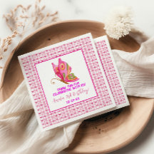 Rosa Gold lila Schmetterlingsfrau Geburtstag