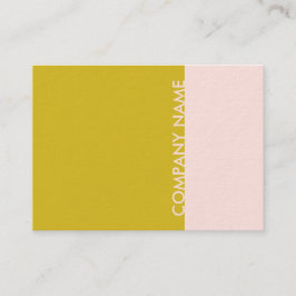 Rosa Gold Moderne Visitenkarte