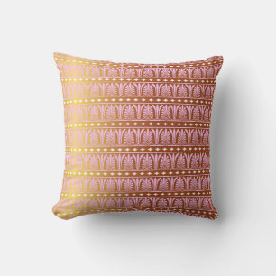 Rosa Gold Powder Metallic Shiny Ornamental Kissen