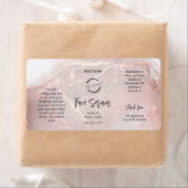Rosa Gold Serum Etikett (Insitu)