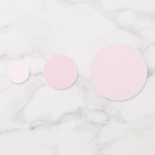 Rosa Gold Silberpunkte Konfetti (Rückseiten)