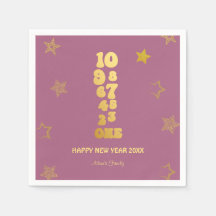 Rosa Gold Silvester Party