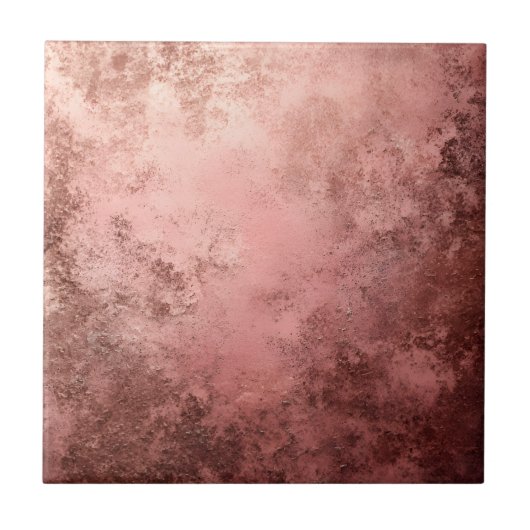 Rosa-Gold-Textilhintergrund Fliese (Vorderseite)