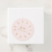 Rosa Gold Weihnachtsmann La ID1009 Geschenkanhänger (Beispiel)