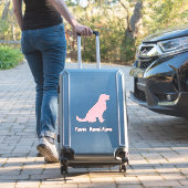 Rosa Golden Retriever Dog Car Decal, Vinyl Sticker (Koffer Insitu)