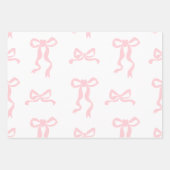 Rosa Goldendoodle Wrapping Paper Geschenkpapier Set (Vorderseite 3)