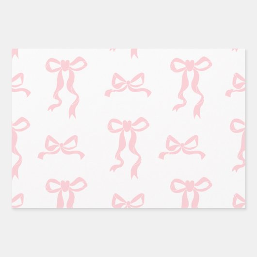 Rosa Goldendoodle Wrapping Paper Geschenkpapier Set (Vorderseite 3)