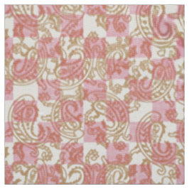 Rosa goldene Farbe. Geometrisches Hintergrundpapie Stoff