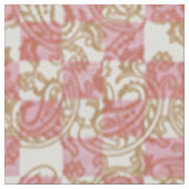 Rosa goldene Farbe. Geometrisches Hintergrundpapie Stoff (Nahaufnahme)