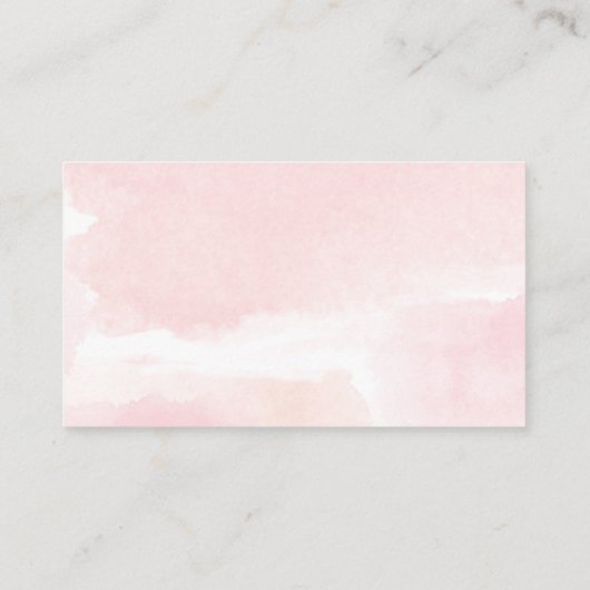 Rosa goldfarbene Babydusche-Windeln Gewinnkarten Begleitkarte (Rückseite)