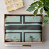 Rosa goldfarbene Rose, gepolstert Seidenpapier (Geschenk)