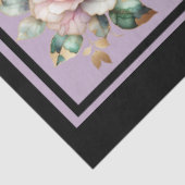 Rosa goldfarbene Rose, gepolstert Seidenpapier (Ausschnitt)