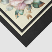 Rosa goldfarbene Rose, gepolstert Seidenpapier (Ausschnitt)