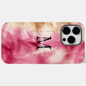 Rosa Goldfett Case-Mate iPhone Hülle (Rückseite (Horizontal))