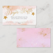 Rosa Goldfleckenkarte Begleitkarte (Vorne/Hinten)