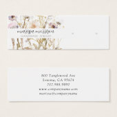 Rosa Goldgestüte mit botanischer Wildblume (Vorne & Hinten)