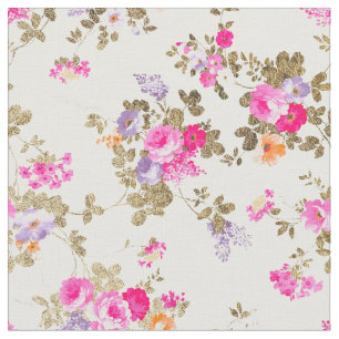 Rosa Goldland-Boho Stoff