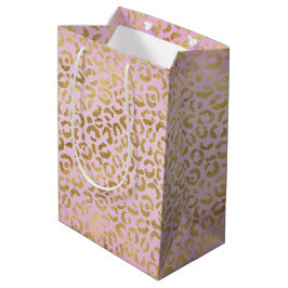 Rosa Goldleopard          Mittlere Geschenktüte