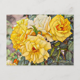Rosa Goldmarie '84 [Postkarte] Postkarte