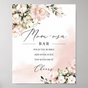 Rosa Goldmedaille-Bar Poster