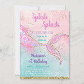 Rosa Goldmedaille Einladung (Vorderseite)