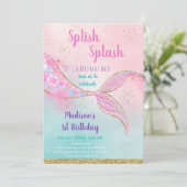 Rosa Goldmedaille Einladung (Stehend Vorderseite)