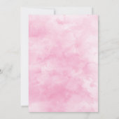 Rosa Goldmedaille Einladung (Rückseite)