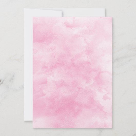 Rosa Goldmedaille Einladung (Rückseite)