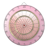 Rosa Golf Ball Regulation Dart Board Dartscheibe (vorne)