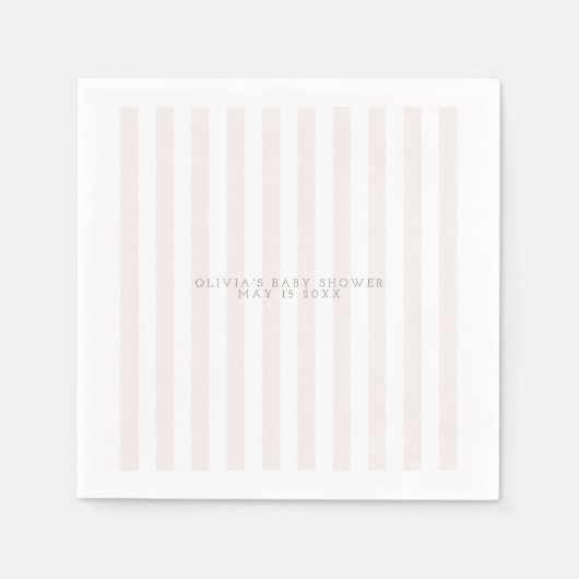 Rosa Golf caravan Babydusche Serviette (Vorderseite)