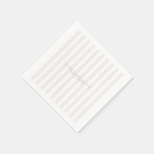 Rosa Golf caravan Babydusche Serviette (Ecke)