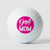 Rosa GOLF-MAMA Golfball (Vorderseite)