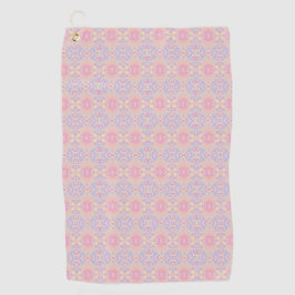 rosa golfhandtuch