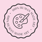 Rosa gothischer Nageltechniker-QR-Code-Kühlschrank Magnet