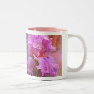 Rosa Göttin-Iris-Tasse Zweifarbige Tasse