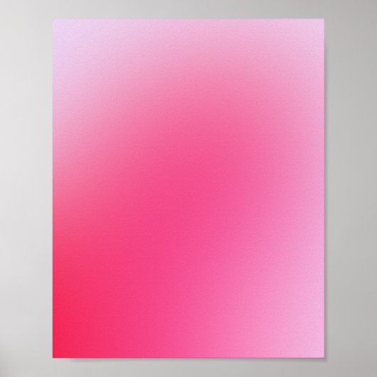 Rosa Gradient Aura Poster (Vorne)